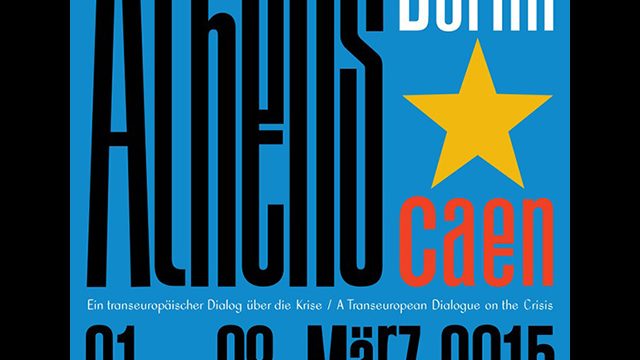 Affiche de l'exposition street art de l'artiste graffeur Oré à Berlin. ABC Project.